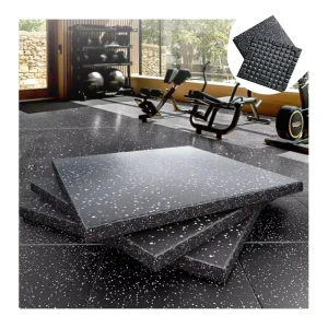 Shock-Absorbing Thick Sports Gym Rubber Tiles Flooring Mats