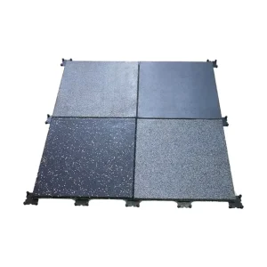 Shock Absorption 15mm-30mm Easy Clean Durable Gym Floor Rubber Flooring Mat