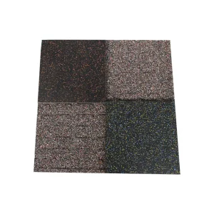 Shock Absorption Antislip Water Proof Flooring Rubber Tile Manufacturer Gym