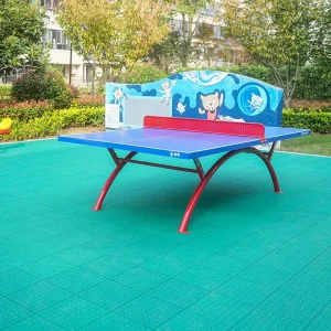 Shock-Absorption Modular Sports Flooring Indoor Outdoor Interlocking Court Tiles for Basketball Volleyball Tennis