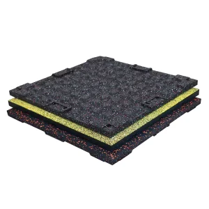 Shock Absorption Rubber Gym Flooring Mats Rubber Tiles
