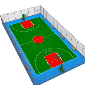 Silicon PU High Quality Wear Resistant Anti slip Surface for Basketball Tennis Volleyball Badminton Courts Multi sport