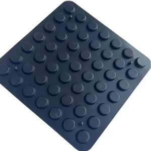Silicone Rubber & EVA Non-Slip Anti-Slip Sound Insulation Self-Adhesive Black Hemispherical Anti-Collision Door Mat Gasket