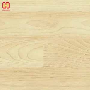 Simulated Wood Grain PVC Sports Flooring Waterproof Anti-Bacterial Anti-Slip Eco-Friendly Formaldehyde-Free