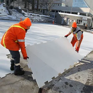 Skating Rink Floor Tile Artificial Ice Skating Rinks Synthetic Ice