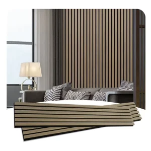 Slat Ceiling Panel Board Acoustic Slat Wood Wooden Slat Wall Acoustic Panel Akupanel Wooden