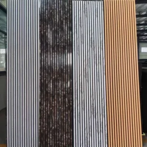 Slotted Slat Wood Wall Acoustic Wall Panels MDF Sound Absorbing Board Akupanel Wall Panels Sound Absorbing Panel