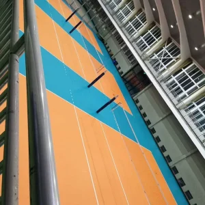 Smooth Surface Competition Using Indoor Volleyball Court Flooring