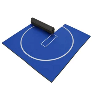 Soft Anti-Slip XPE+PVC Sport Mats For BJJ MMA Wrestling Training Roll Out Gym Mat