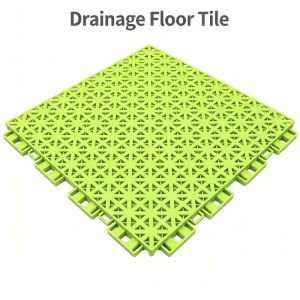 Soft Big Grid PP Suspended Floor Tiles Wear Resistant for Kindergarten & Elderly Recreation Sites