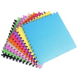 Soft EVA Foam Tatami Floor Puzzle Mat or Rubber Foam Mat Anti-Slip Customized Color Cutting Service No Smell