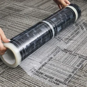 Soft Moisture-Proof PE Transparent Protective Film Roll for Floor and Car Care Applications