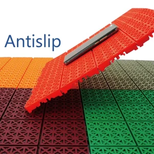 Soft PP Interlocking Suspended Floor Tiles for Sports Venues and Kindergartens