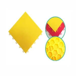 Soft PP Suspended Interlocking Floor Tiles Portable Sport Court Tiles for Basketball and Football