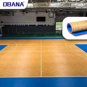 Soft PVC Sports Flooring for Indoor Basketball Courts Sports Fields and Garden Events Durable Vinyl Covering and Mats