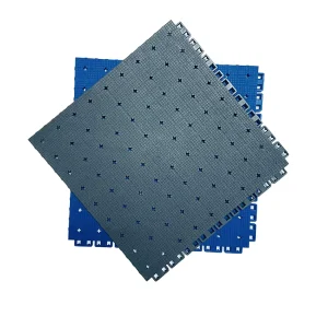 Soft Plastic Floating Floor Basketball Court Kindergarten Outdoor Assembly Non slip Plastic Floor Mat Sports Floor