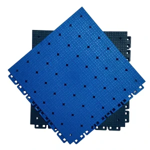 Soft Plastic Interlocking Plastic Floor Tiles Sports Portable Pickleball Court Flooring