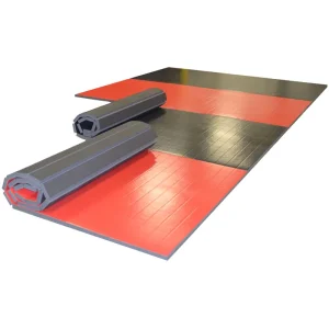 Soft Roll-Out Martial Arts Training Mats PVC + XPE Foam Easy to Clean Comfortable for Judo MMA BJJ