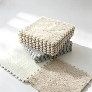 Soft Shaggy Interlocking Mats