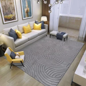 Solid Color Living Room Carpet Simple Rugs for Bedroom Maison Dirt Resistance Floor Mat Large Area Parlor Rug