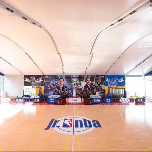 Solid Maple Indoor Sports Flooring for Basketball and Badminton High-Density Durable Wooden Court Flooring