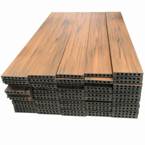 Solid Outdoor WPC Decking Wood Plastic Composite Flooring