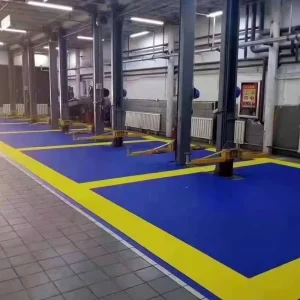 Solid PP Anti-Slip Interlocking Waterproof Eco-Friendly Indoor Outdoor Garage Floor Mats
