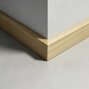 Solid Pine Wooden Skirting Boards Floor Plinth Wall Decor Trim Timber Moulding