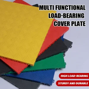 Solid Plastic Spliced Grating Anti-Slip Floor Mats for Car Wash Rooms 4S Stores Repair Shops