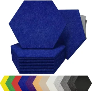 Sound Absorbing PET Acoustic Fiber Panels Fireproof Acoustic Sound Insulation Panel Can Be Customized