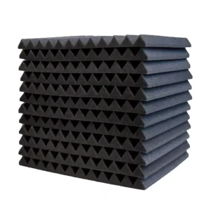 Sound Absorption Acoustic Foam Wall Tiles Square Wave Studio Soundproofing Home Decor Acoustic Panel