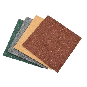 Sound Absorption Antiskid Shock proof EPDM SBR Rubber Flooring