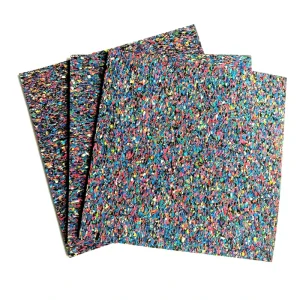 Sound-Insulating Shock-Absorbing Polyurethane Rubber Mats for Building Floors