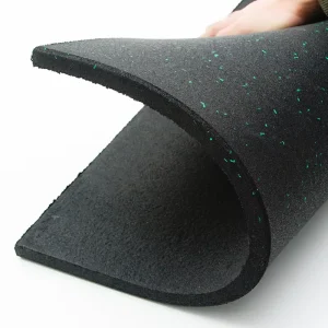 Sound Proof Sports Flooring Waterproof Anti Shock Anti Slip Rubber Floor Mat Smooth Surface