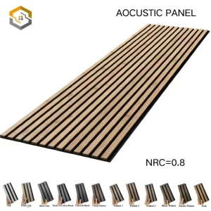 Sound-absorbing Panel Custom Size Perforated MDF Acoustic Panel for Office Studio Wall Ceiling