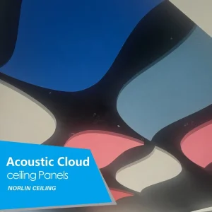 Soundproof Acoustic Cloud Acoustic Ceiling Panel Hanging Acoustic Panels on Ceiling Colors Acoustic Ceiling