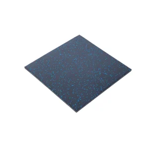 Soundproof Interlocking EPDM Composite Rubber Flooring Roll Waterproof 1 m Indoor Sports Mat for Treadmills Shock Absorption
