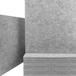 Soundproof Polyester Acoustic Panels with 48 Colors and Customizable Sizes for Commercial Wall Covering