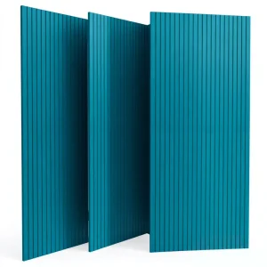 Soundproof Wall Panel Acoustic Panel Embossed Polyester Fiber B1 Fireproof High Density Board for Professional Cinema Projects