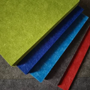 Soundproofing Materials Modular Upholstered Acoustic Panel 100% Polyester Fiber for Conference Room Noise Reduction