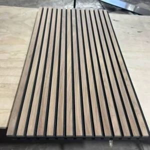 Soundproofing Materials Wall Panels & Boards Wood Acoustic Slat Wall Panel for Music Studio Equipment Recording Studio Kit