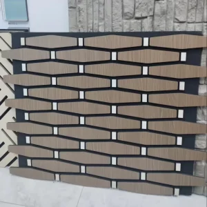 Soundproofing Panel Formaldehyde Free Acoustic Wall Panel for Living Decoration