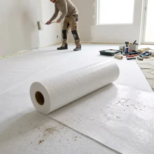Source Factory Hard Surface Floor Protective Fleece Waterproof Acrylic Backing for Tile Marble and Concrete Renovation