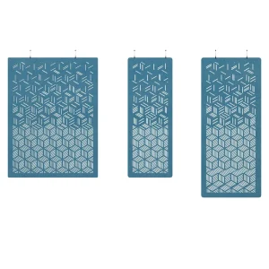 Spesonic Soundproof Room Divider Pane Freestanding Privacy Screen Acoustic Panel
