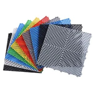 Splicing Floor Grille Vent Lock High-Density Race Deck Garage Flooring Plastic Industrial Outdoor Square Floor Tiles