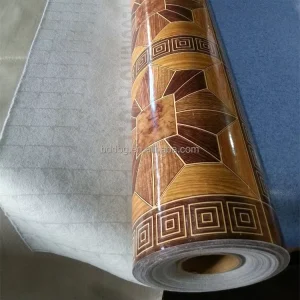 Sponge Back Pvc Flooring in Roll
