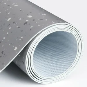 Sponge Foam Backed PVC Vinyl Flooring Roll Plastic Floor for School Kindergarten