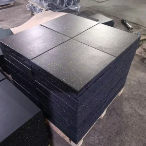 Sports Anti Slip EPDM Rubber Flooring Mats for School & Gym Eco Friendly Shock Absorption 15mm 20mm 25mm Thickness
