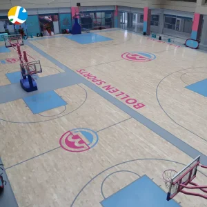Sports Basketball Flooring Solid Wood Maple Hardwood Floor Engineered Wood Flooring