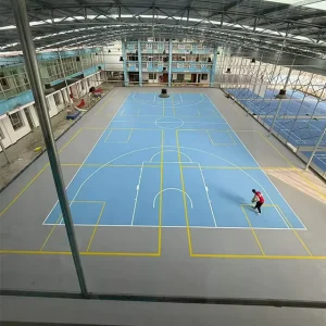 Sports Court Floor Indoor and Outdoor Basketball Volleyball badminton Tennis Court Flooring